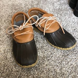 Women's Bean Boots, Rubber Moc